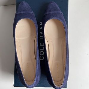 Cole Haan The Go To Pump Marine Blue 8.5